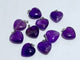Amethyst Heart Pendants Wholesale