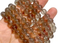 10 Pieces Six Star Line Smoky Quartz Bracelets
