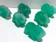 6 Pieces Green Fluorite Elephant Carving