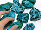 8 Pieces High Quality Polished Chrysocolla Mixed Malachite Home Decor #3