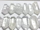 13 Pieces Clear Quartz Double Points