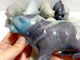 9 Pieces Trolleite Stone Bear Carving