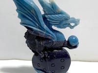 Unique Trolleite Stone Flying Dragon Carving #10