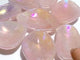 8 Pieces Aura Rose Quartz Bowl Carving