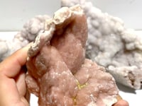 3 Pieces White Calcite Specimen Home Decor