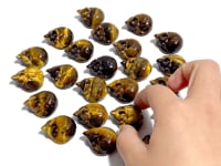 2.7CM Tiger Eye Sleeping Cat Carving Wholesale