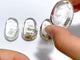 4 Pieces Beautiful Dolphin Garden Quartz Inner Scene Carving