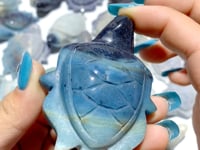 27 Pieces Trolleite Stone Sea Turtles Carving