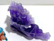 Unique Purple Fluorite Chinese Cabbage Carving #2