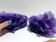 2 Pieces Purple Fluorite Chinese Cabbage Carving #4