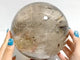 5.3Inch Large Clear Quartz With Big Rainbow Sphere