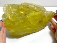 Unique Citrine Raw Stone Specimen With Beautiful Rainbow #4