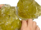 2 Pieces Large Citrine Raw Stone Specimen With Beautiful Rainbow #9