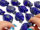 13 Pieces Lapis Lazuli Sea Turtles Carving
