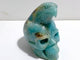 Unique Caribbean Calcite Skull Eagle Carving