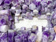 5-9CM Fat Chevron Amethyst Tower Wholesale