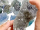 16 Pieces Blue Fluorite Mixed Calcite Raw Stone Specimen For Collection