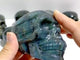 7 Pieces Labradorite Skull Carving