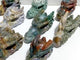 9 Pieces Ocean Jasper Dragon Head Carving Closeout