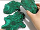 3 Pieces Large Polished Malachite Slab