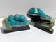 2 Pieces Caribbean Calcite Carving