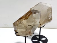 2 Pieces Rutile Quartz Crystal Free Form With Stand