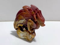 Unique Mookaite Flying Dragon Castle Carving #5