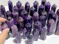 37 Pieces Charoite Tower Points