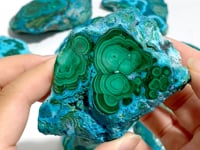 8 Pieces High Quality Beautiful Chrysocolla Mixed Malachite Specimen #9