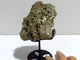Natural Pyrite Mineral Specimen With Stand #A2