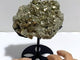Natural Pyrite Mineral Specimen With Stand #A3