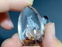 3 Pieces Horse Garden Quartz Inner Scene Carving