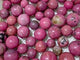 52 Pieces High Quality Rhodonite Spheres (Sea Freight Only)