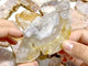 31 Pieces Sakura Flower Agate Slabs