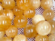 42 Pieces Yellow Calcite Spheres (Sea Freight Only)