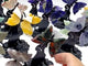 Wholesale Crystal Butterfly Wing Carving with Dog Metal Stand (Mixed Materials)