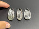 3 Pieces Beautiful Tree Garden Quartz Inner Scene Carving
