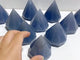 10 Pieces Blue Angelite Diamond Shape