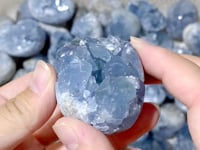 Geode Blue Celestite Egg Shape Wholesale