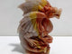 Unique China Stone Flying Dragon Castle Carving