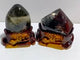 2 Pieces Beautiful Garden Quartz With Stand