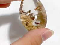 Unique Garden Quartz Waterdrop Shape For DIY Pendant