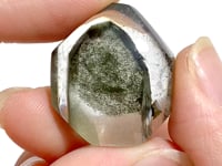 Beautiful Garden Quartz Mountain Shape Inclusion For Jewelry Making DIY Pendant