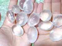 Smoky White Clear Quartz Tumbled Wholesale