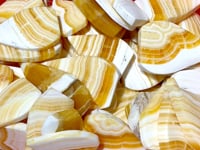 Stripe Yellow Calcite Arrow Head Shape Wholesale