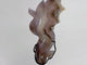 Sakura Flower Agate Flying Dragon Carving With Stand