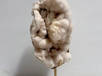 Unique Raw Stilbite Specimen With Stand