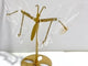 Clear Quartz Butterfly Wing Carving With Stand