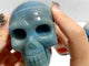 7 Pieces Beautiful Trolleite Skull Carving