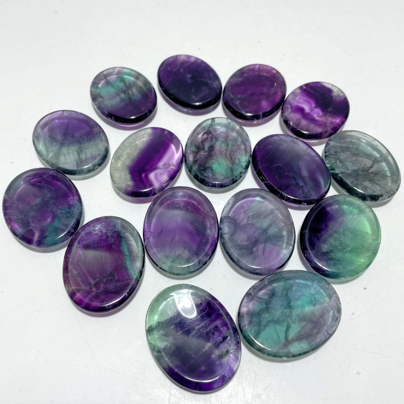 Purple Fluorite Worry Stone Wholesale - Wholesale Crystals